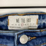We The Free  Free People Stella Rip Repair Button Fly Skinny Jeans Denim Size 27 Photo 2