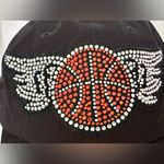 Source Unknown Embellished Black Cap with Basketball Design (898) Photo 7