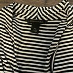 Banana Republic  Black and White Striped Sleeveless Blouse, Size XS Photo 1