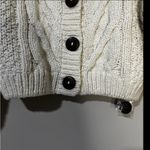 Free People  Cream Bonfire Cardigan Size L Photo 2
