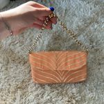 Orange and gold vintage beaded purse Photo 1