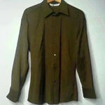 ZARA  Brown Button Down Dress Shirt Style 9043/631 Photo 0