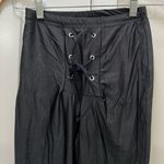 Pretty Little Thing Black Corset Leggings Size 4 US Photo 1