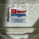 Hanes Vintage Womens Sz L Gray Underwater Recovery Team Sweatshirt Made In USA Photo 4