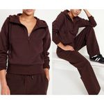 Old Navy burgundy dynamic fleece half zip pullover sweater 2x Photo 1
