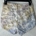 Anthropologie PILCRO Hannah Leathers Rainbow Ultra HighRise Denim Shorts Size 25 Blue Photo 3