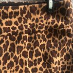 Allison Daley Faux suede leopard print pull on ponte pants Photo 5