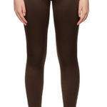 SKIMS Disco Trousers Skinny High Waist Trouser Womens Size 2X Brown Sheen Photo 0