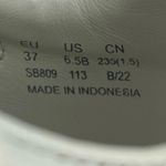 Stuart Weitzman  Ryan NEW White PVC-Paneled Leather Lace-Up Sneakers Shoes 6.5B Photo 5