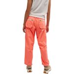 Free People FP Movement Fly By Night Cropped Wide Leg Pant Neon Coral Sz Large Photo 2