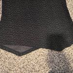 Tart Black Textured Long Sleeve Asymmetric Hem Sweater Top Evening Casual Photo 5