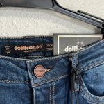 Dollhouse  Distressed High Rise Skinny Blue Jeans Size 7/8 Photo 4