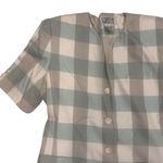 Vintage Plaid Button Photo 1