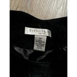 Vintage 90s Genuine Leather Suede Black Jacket Top 10 Whimsygoth Dark Feminine Photo 2