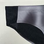 Nike NWT Size XL Black & Gray Tie Dye - Mesh Side Bathing Suit Brief Swim Bottom Photo 2