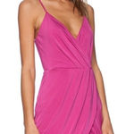 NBD Pink wrap mini dress. New Photo 0