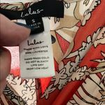 Lulus kimono Floral Dress Red Photo 1