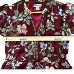 Tommy Bahama  Women’s Painted Petal‎ Midi Floral Dress Metallic Embellished Beads Photo 5