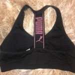 Puma Black & Pink Sports Bra Photo 0