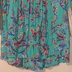 Cato est. 1946 bright colored v-neck hi low blouse Photo 6