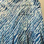 Coral Bay  Woman's Striped Golf Skort in blue and white. Size M Photo 3