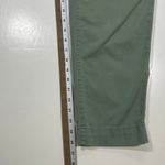 Gap Straight Khaki Green Cotton Chino Pants Casual Trousers Womens 8 Photo 4