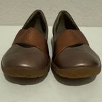 Clarks Vailee Pine Metallic Grey Pewter Bronze Mary Jane Ballet Flat Size 5 Photo 6