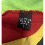 Rising International Sweater Womens Large Full Zip Patchwork Hoodie Nepal Boho Photo 3