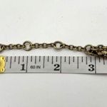 J. Crew Stunning Statement Rhinestone Necklace crystals gold tone jade onyx styl Photo 3