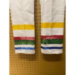 Ralph Lauren NWT Lauren Super Stretch White Jeans Colorful Women's size 8 Petite Photo 3