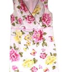 Real Clothes size 8 pink floral sleeveless dress Yellow Photo 5