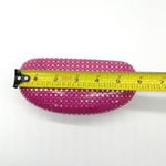 Max Studio  Women Glasses Case Pink White Geometric Hard Shell Protective‎ Holder Photo 5