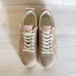 Guess New Women's Beige Cameo Casual Double Platform Lace Up Sneakers Size 9 Photo 6