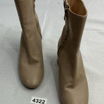 & Other Stories Womans & Other Stories Ankle Boots 5.5/6 Nude Zip Block Heel Photo 0