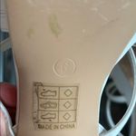 White Strappy Platform Ankle Strap High Block Heel Sandals Size 6 Photo 9