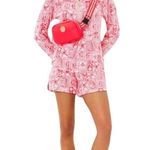 Lilly Pulitzer  UPF 50+ Skipper Popover Mizner Red Seaside Harbour Photo 2