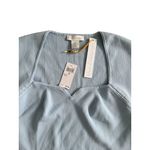 House of Harlow Light Blue Ribbed Sweetheart Neckline Sweater Tank Top Size L NE Photo 5