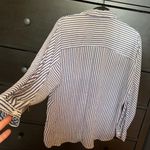 Bleuh Ciel Flowy Stripe Button Down Photo 3