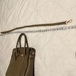 Beautiful green crossbody handbag Lots of details and pockets EUC Photo 10