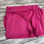 Sweet Hearts Women's Athletic Mini Skort Bright Pink L LG Large Stretch Mid Rise Photo 3