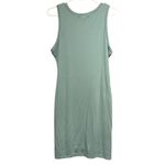 Lush Clothing Lillusory Mint Sleeveless Front Knot Fully Lined Tank Dress / Cover Up Photo 1