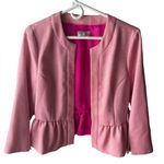1. State  Candy Tweed Cropped Open Front Blazer Size Medium New With Tags Photo 1