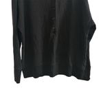 Athleta  Women's Black Henley Long Sleeve Sweatshirt Size L Casual Photo 6