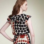 Anthropologie Leifsdottir x White Navy Abbey Rose Boutonniere Dress Size 6 Photo 4