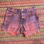 VINTAGE GAP PINK DENIM CUT OFF SHORTS Size 4 Photo 0