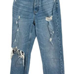 Abercrombie & Fitch Curve Love Jeans High Rise Distressed Ripped Size 24 00R Photo 0