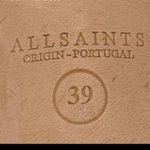 All Saints black leather studded sandals Photo 4