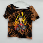Betty Boop  tye dye crop top xs‎ Photo 0