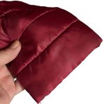 Vintage Slalom Quilted Lightweight Puffer Jacket Size Small Red Photo 2