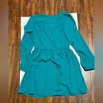 Forever 21  Teal Long Sleeve Dress Photo 1